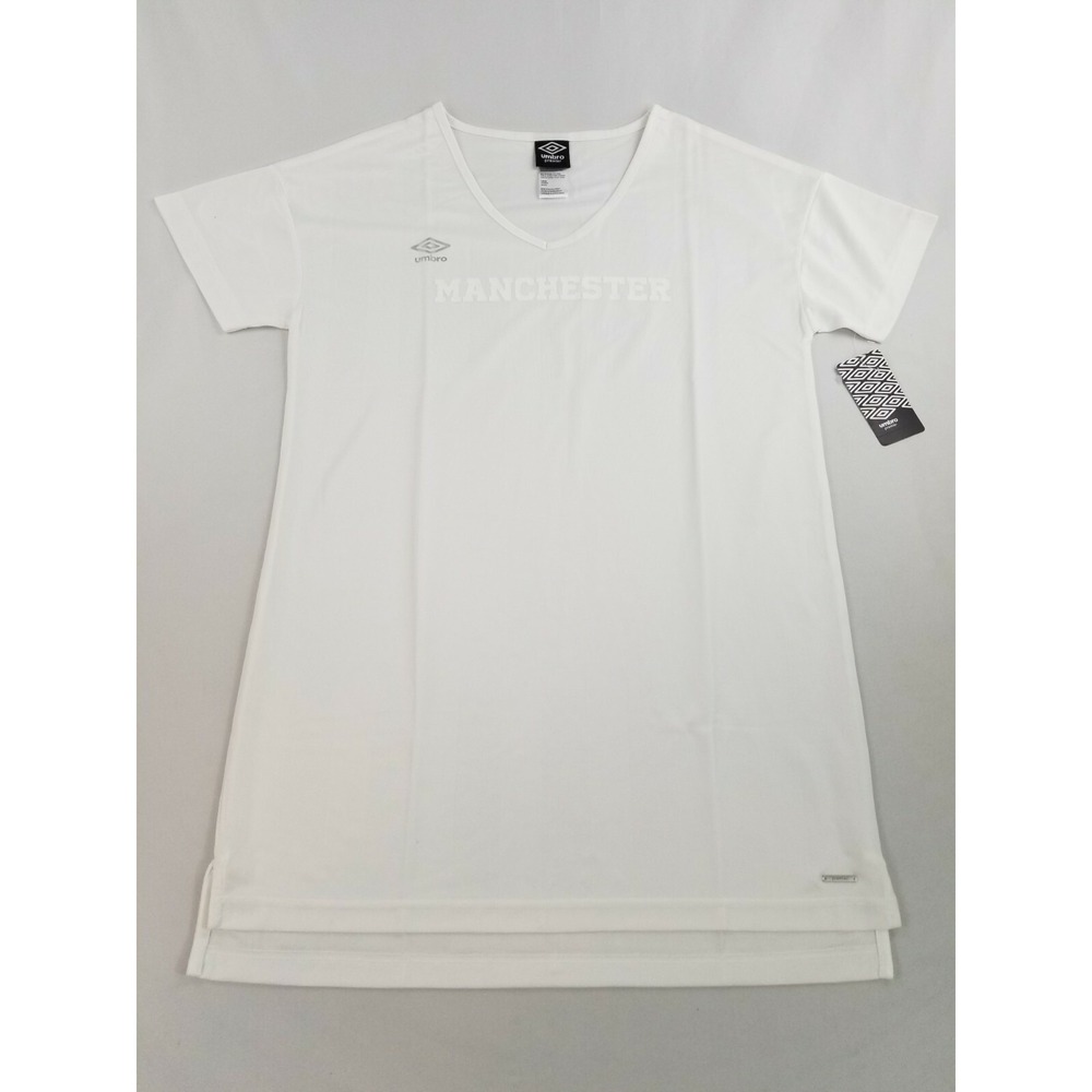 Umbro Premier women dress shirt UUL1UAY7-U10 white sz L $60